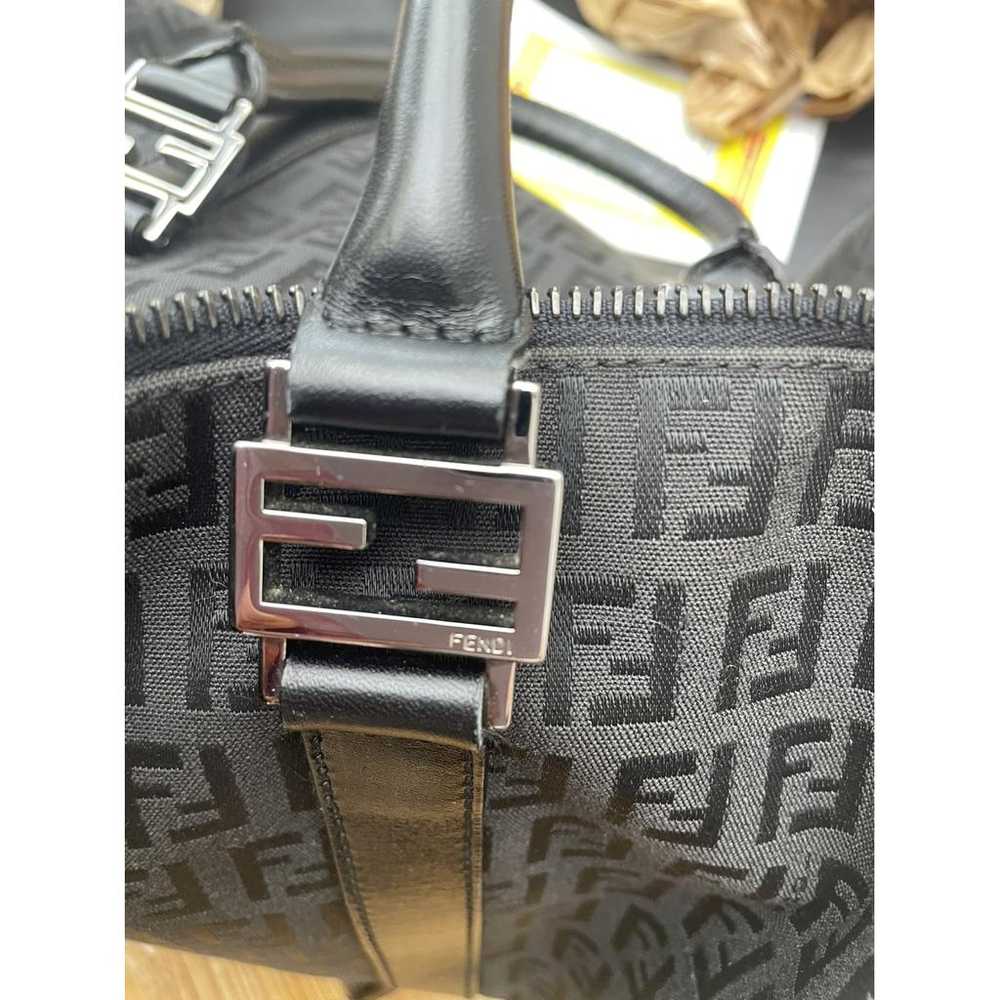 Fendi Forever Bauletto cloth handbag - image 7