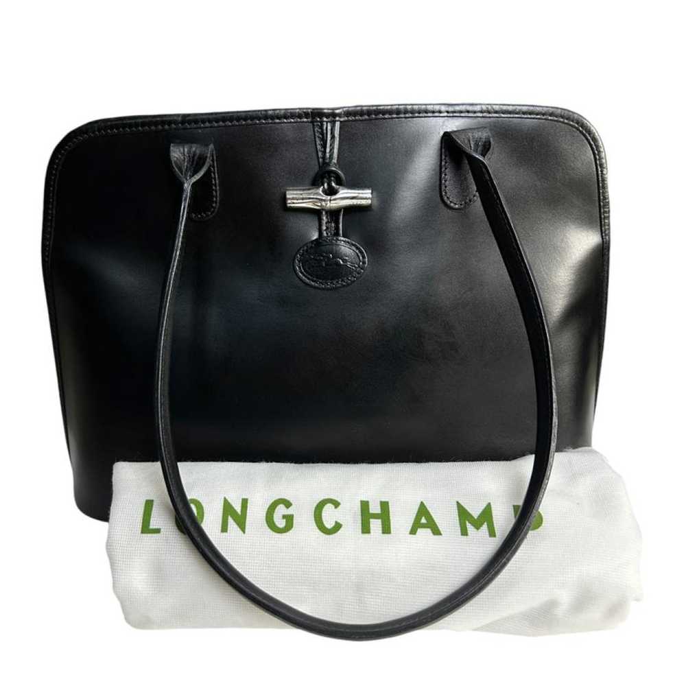 Longchamp Roseau leather handbag - image 2