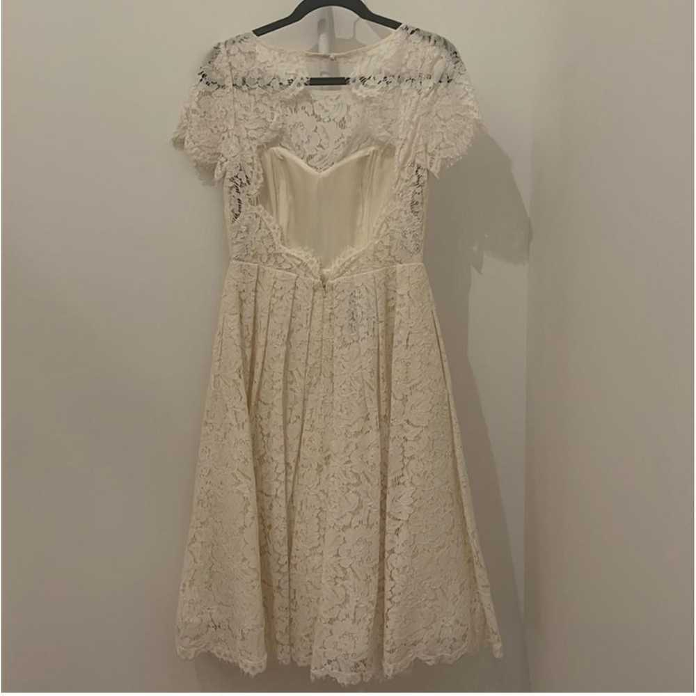 Jenny Yoo Lace mid-length dress - image 3