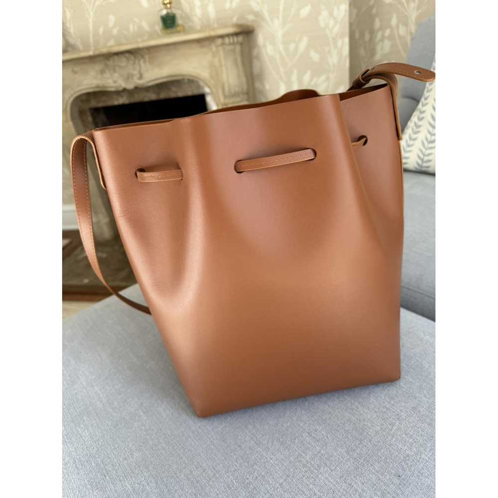 Mansur Gavriel Bucket leather handbag - image 4