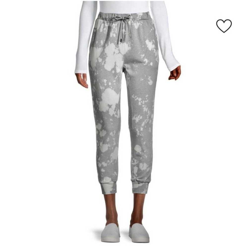 Frame Frame Easy Bleach Splatter Gray White Crop … - image 2