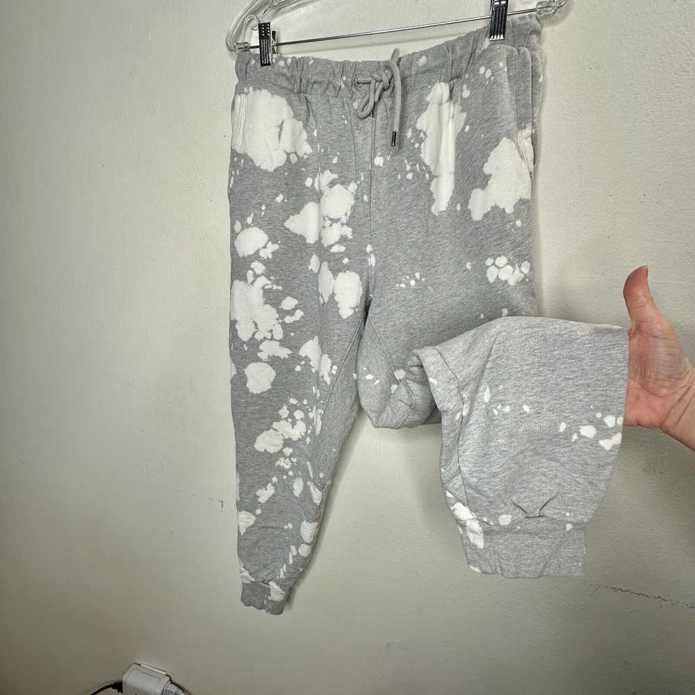 Frame Frame Easy Bleach Splatter Gray White Crop … - image 6