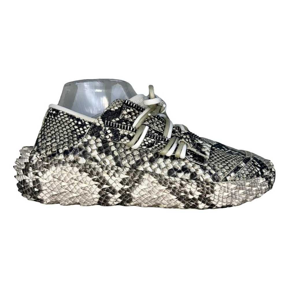 Giuseppe Zanotti Urchin leather low trainers - image 1