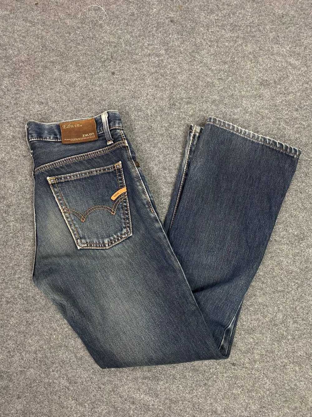 Edwin × Vintage vintage edwin zylon bootcut flare… - image 2