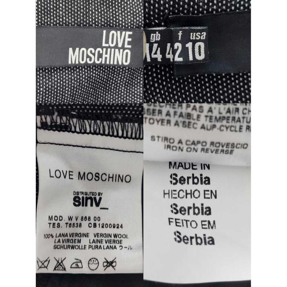 Moschino Love Wool mid-length dress - image 10