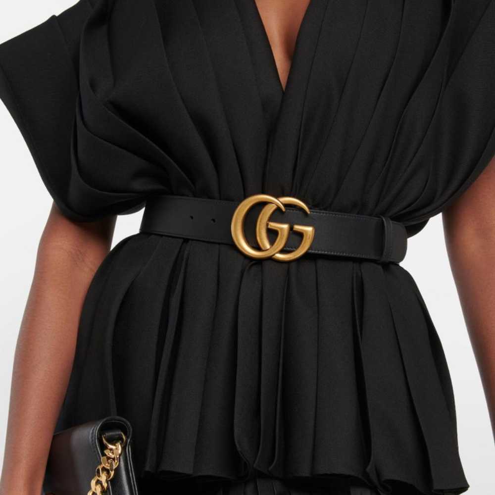 Gucci Leather belt - image 3