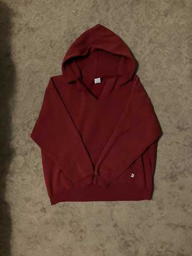 Russell Athletic × Vintage 00’s Red Russell Hoodie