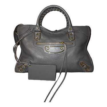 Balenciaga Classic Metalic leather handbag - image 1