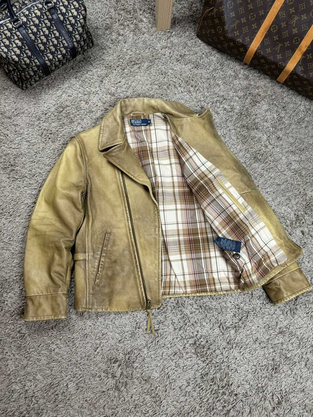 Leather Jacket × Polo Ralph Lauren × Vintage Vint… - image 5