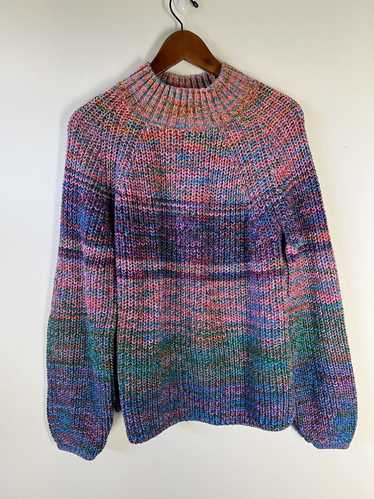 Gap × Vintage Gap Cable Knit Chunky Rainbow Sweate