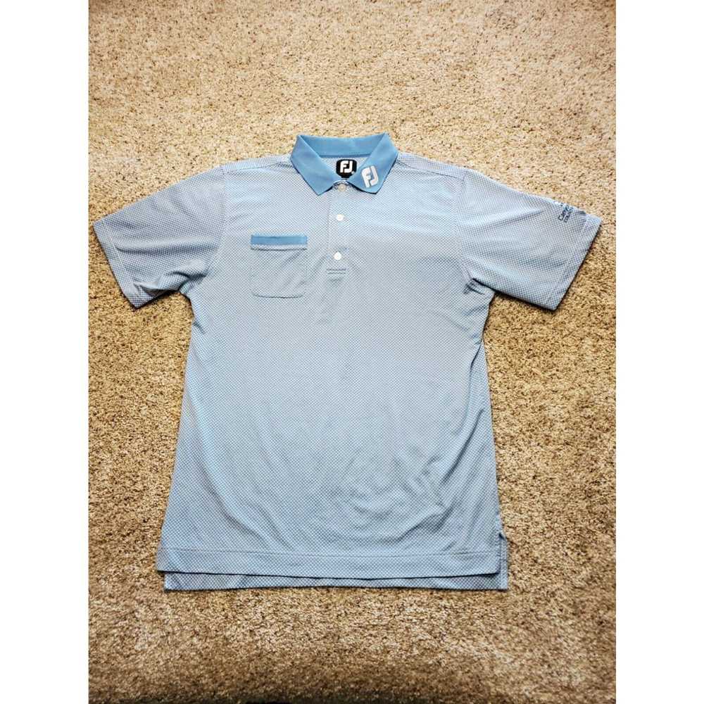 Footjoy Footjoy Polo Shirt Size Medium Mens Blue … - image 2