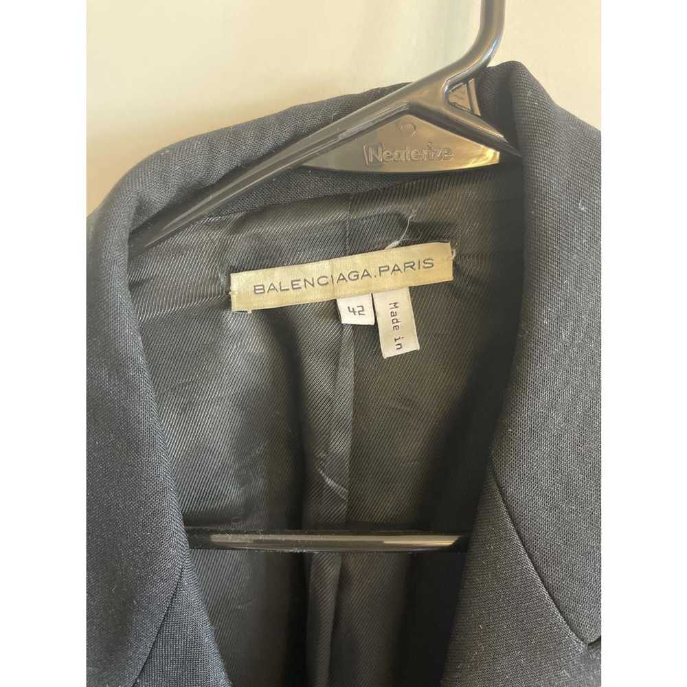 Balenciaga Hourglass wool blazer - image 3