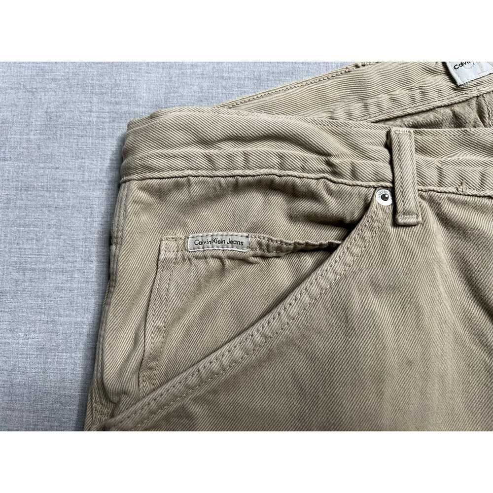 Calvin Klein Vintage Calvin Klein Jeans Baggy Kha… - image 7