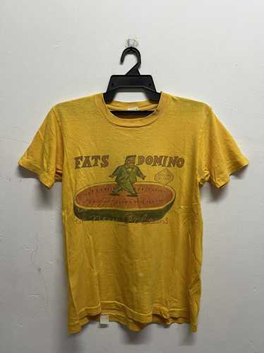 Band Tees × Vintage Vintage 90’s Fat Domino Jazz … - image 1