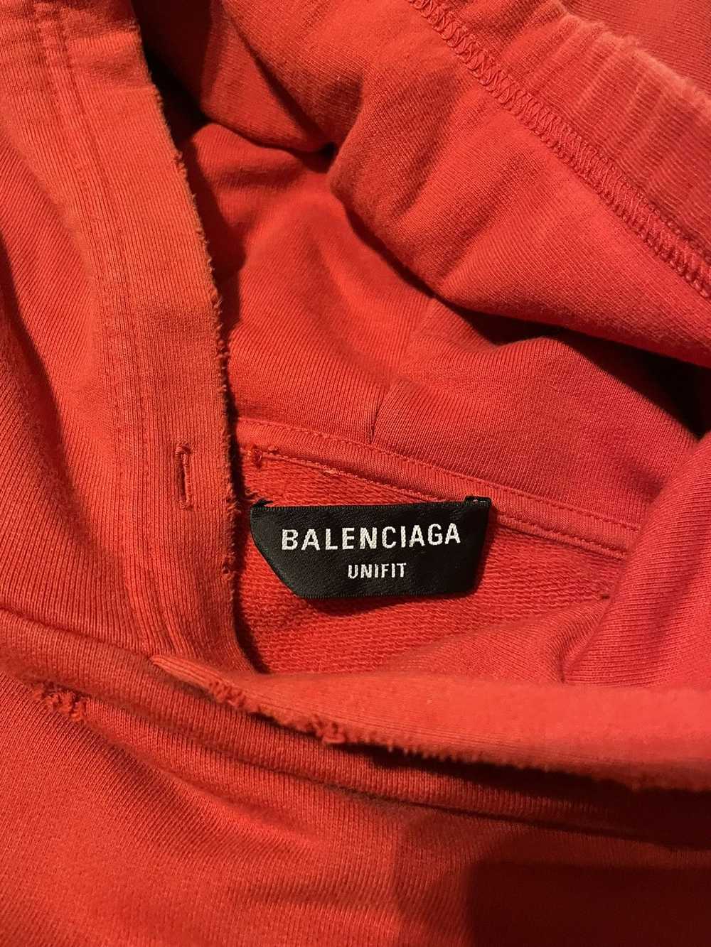 Balenciaga Balenciaga Distressed Maison Hoodie - image 12