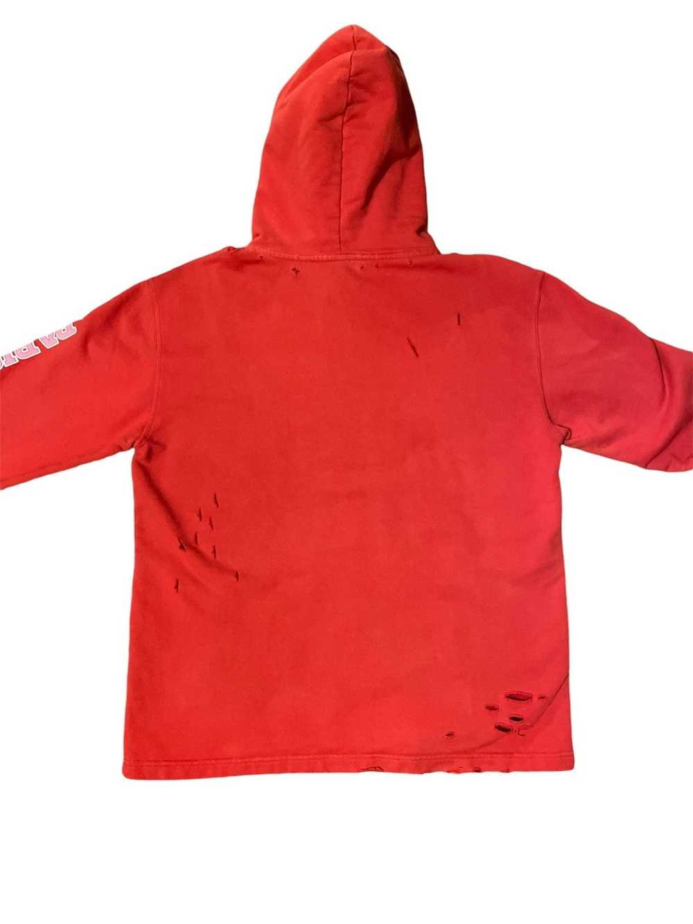 Balenciaga Balenciaga Distressed Maison Hoodie - image 8