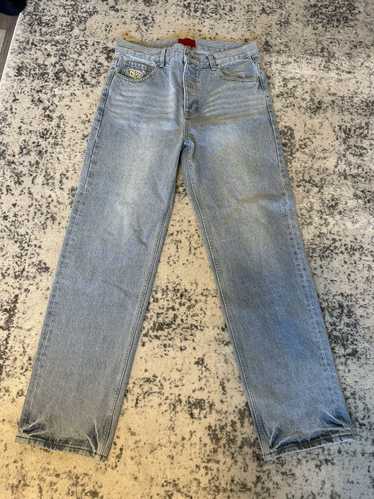 Fugazi Fugazi Light Wash Jeans - image 1