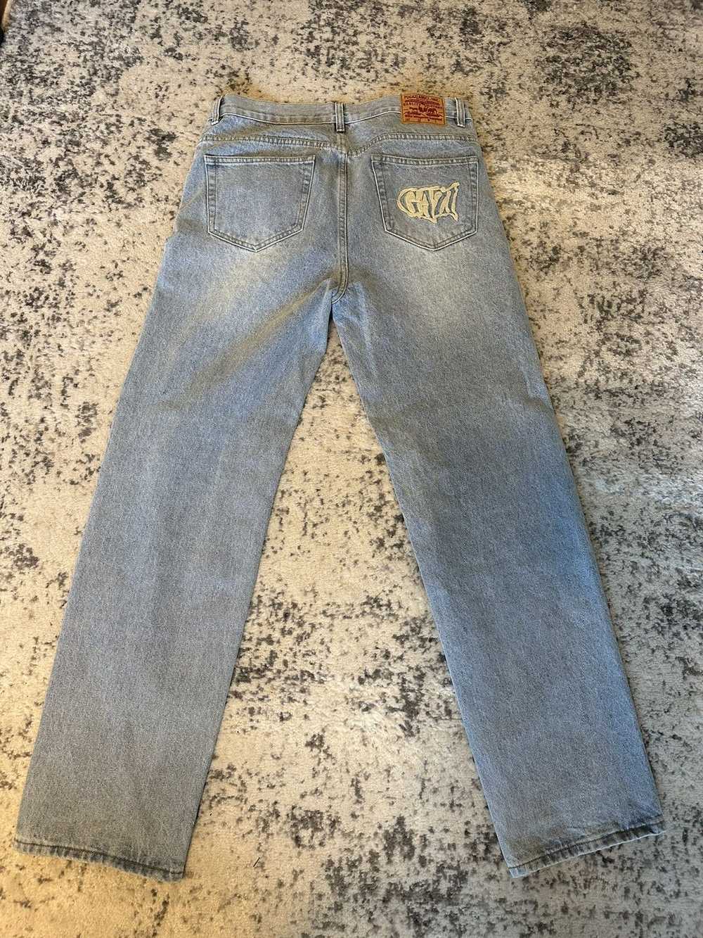 Fugazi Fugazi Light Wash Jeans - image 5