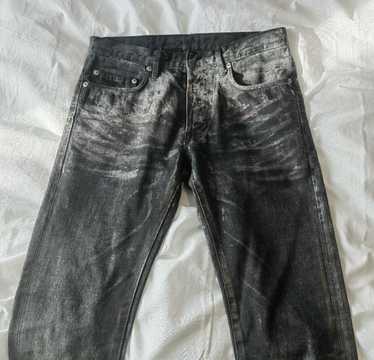 Dior × Hedi Slimane Dior Homme 07AW Vinyl Jeans - image 1