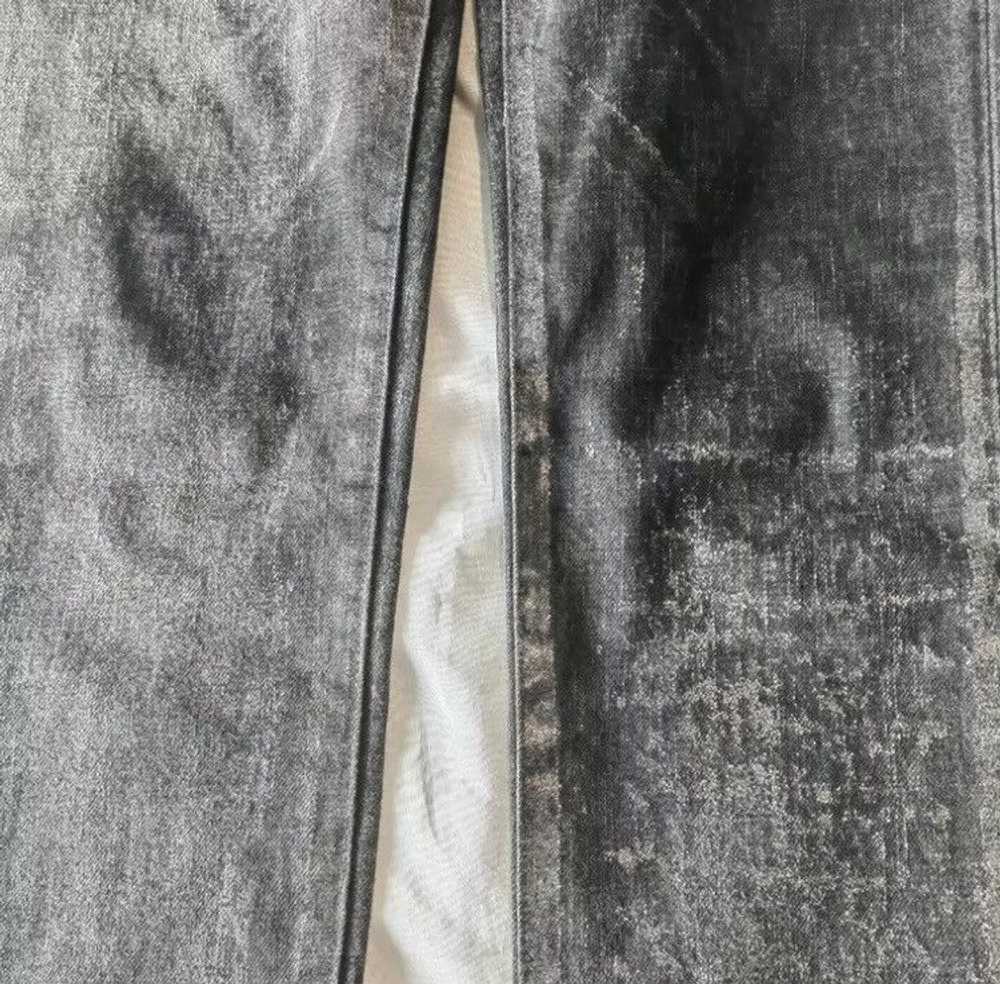 Dior × Hedi Slimane Dior Homme 07AW Vinyl Jeans - image 4