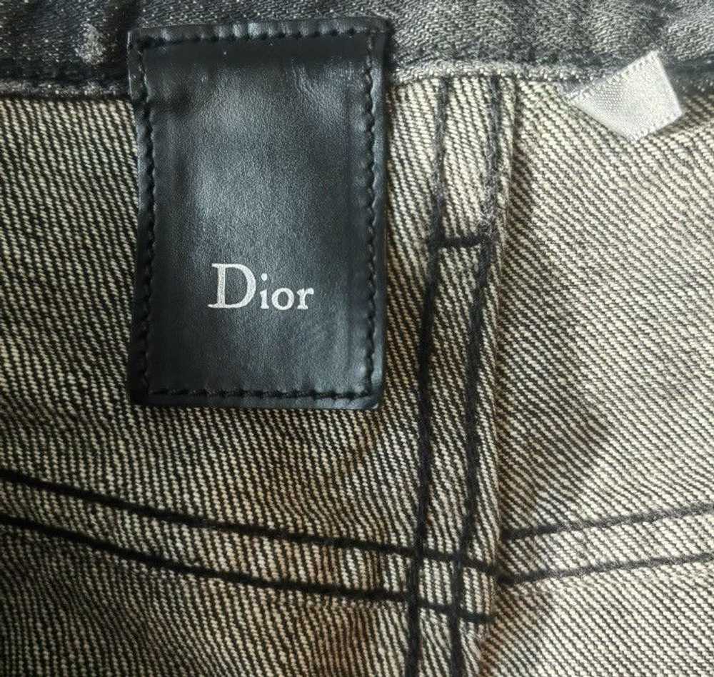 Dior × Hedi Slimane Dior Homme 07AW Vinyl Jeans - image 5