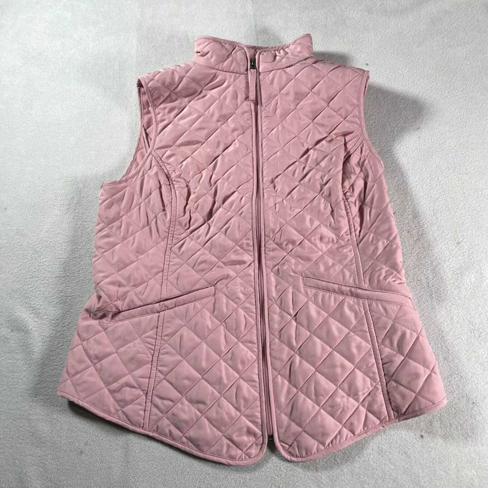 Van Heusen Van Heusen Vest Womens Small Pink Quil… - image 1