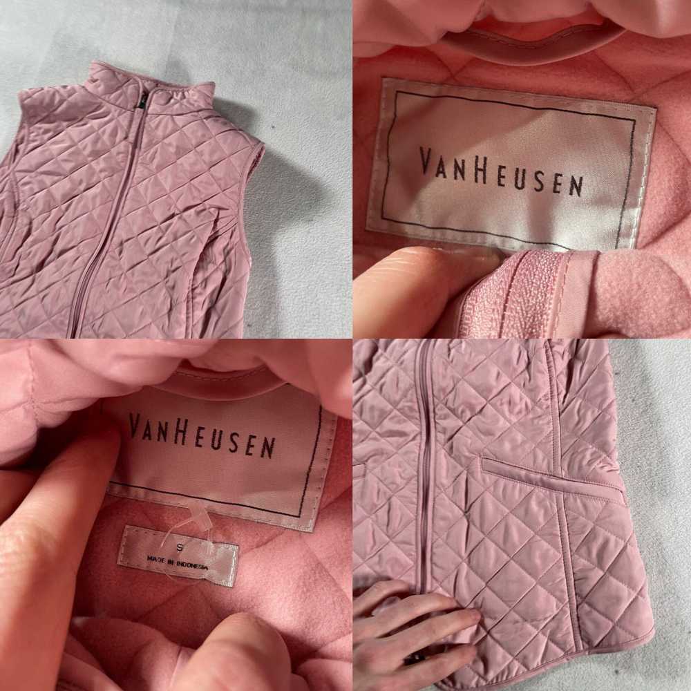 Van Heusen Van Heusen Vest Womens Small Pink Quil… - image 4