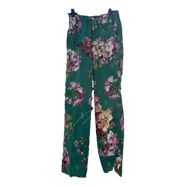 Gucci Silk straight pants