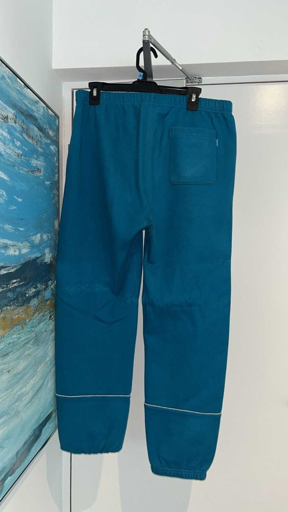 Supreme Supreme Piping Sweatpants SS18/ Dark Agua - image 3