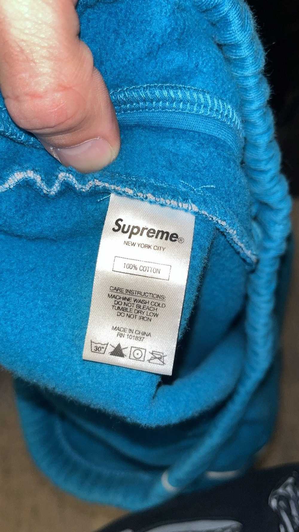 Supreme Supreme Piping Sweatpants SS18/ Dark Agua - image 6