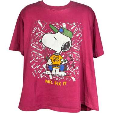 Peanuts Vintage Snoopy "Mr. Fix It" Peanuts Tee