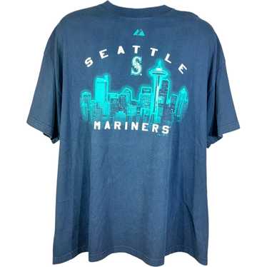 Majestic Vintage Seattle Mariners City Skyline Tee - image 1