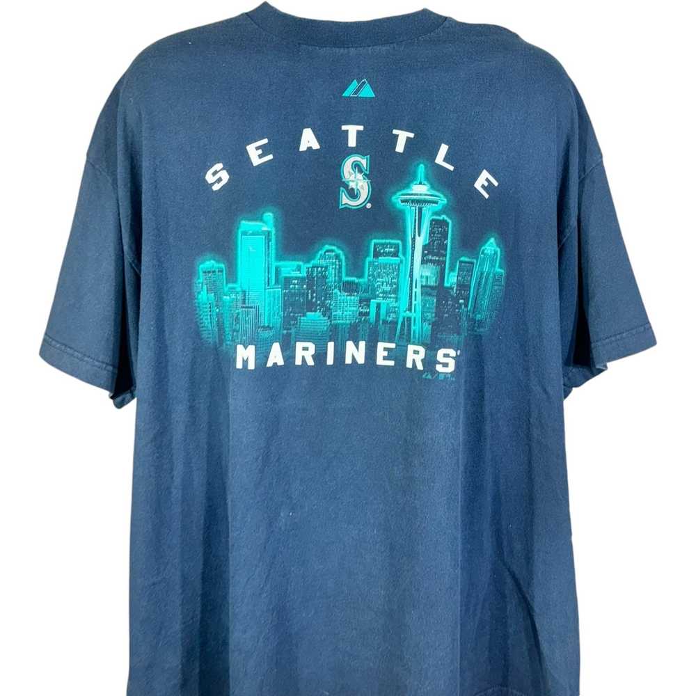 Majestic Vintage Seattle Mariners City Skyline Tee - image 2