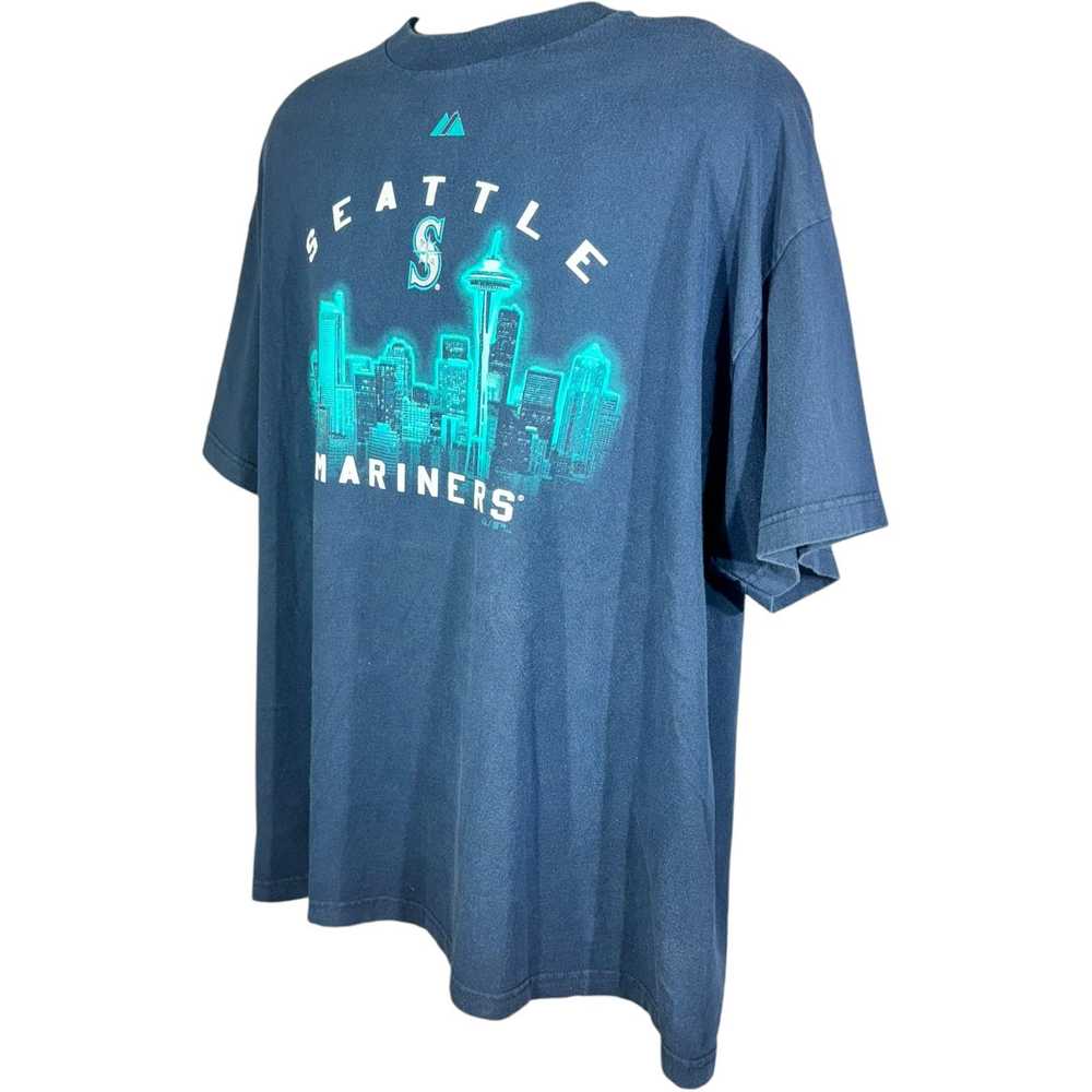 Majestic Vintage Seattle Mariners City Skyline Tee - image 3