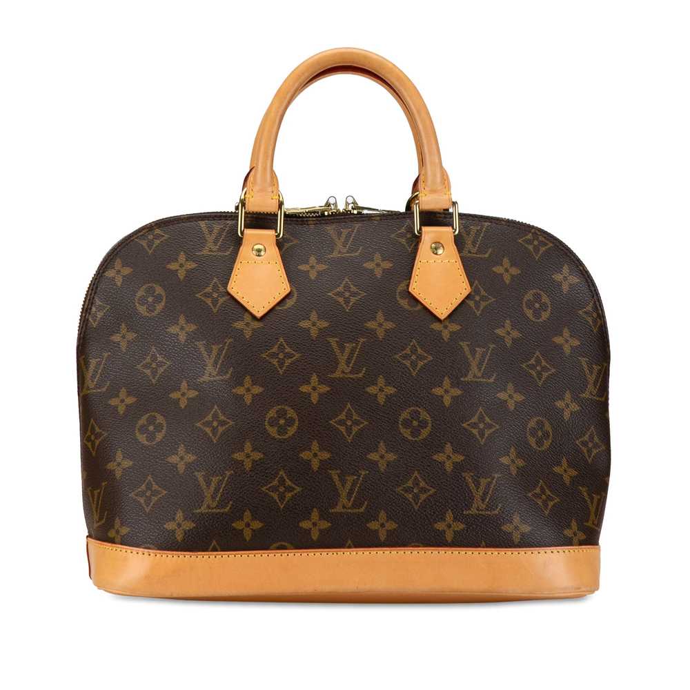 Brown Louis Vuitton Monogram Alma PM Handbag - image 1