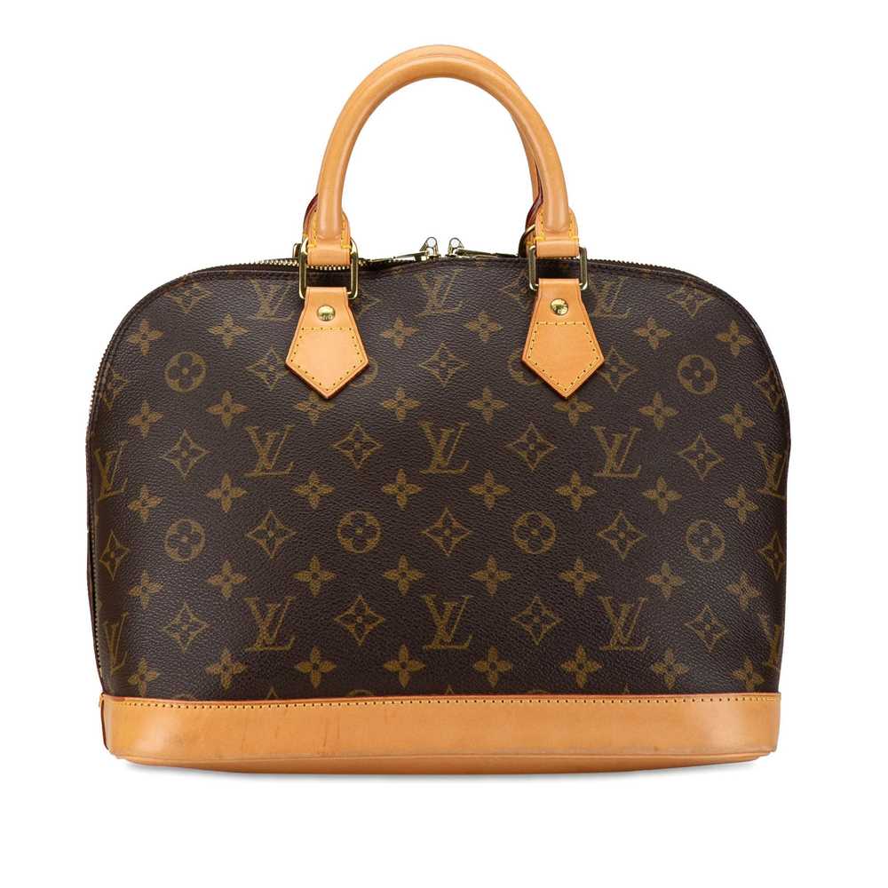 Brown Louis Vuitton Monogram Alma PM Handbag - image 3