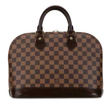 Brown Louis Vuitton Damier Ebene Alma PM Handbag - image 1