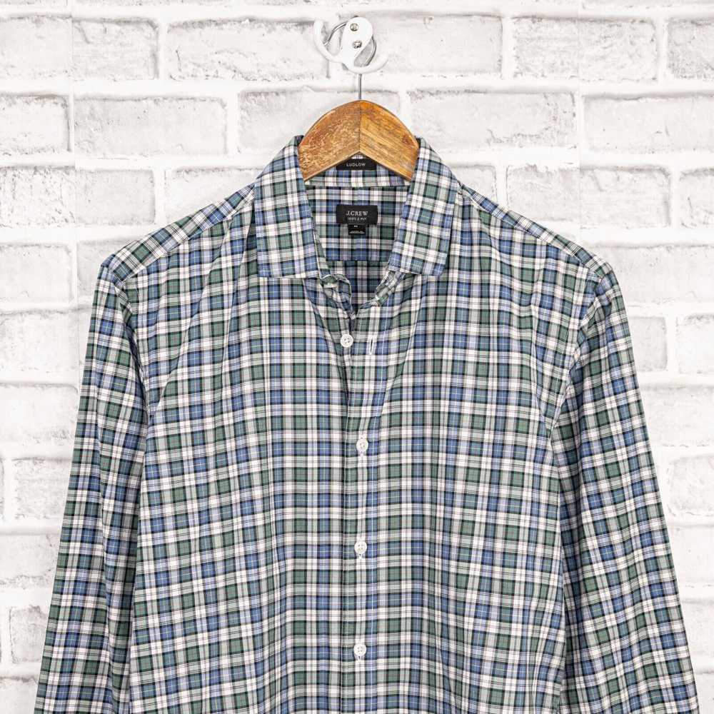 J.Crew J.Crew Ludlow Men's Button up Shirt Green … - image 4