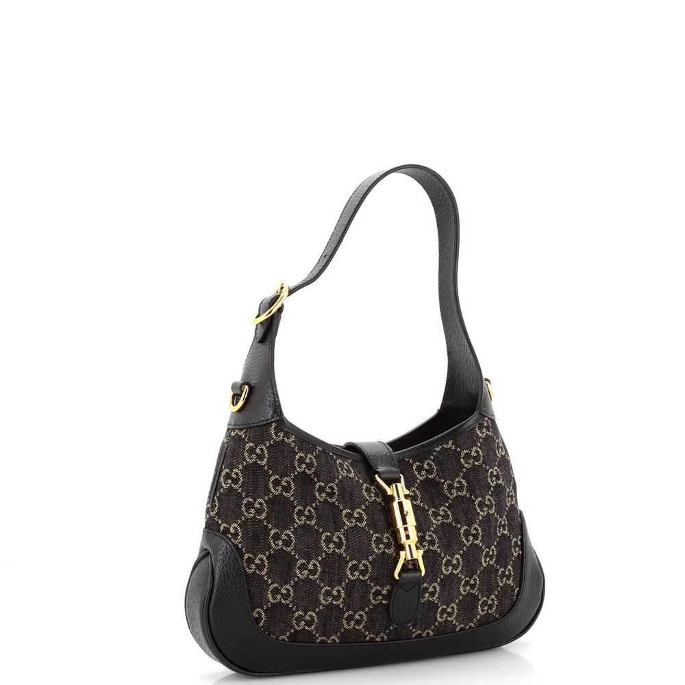 GUCCI Jackie 1961 Hobo GG Denim Small - image 2