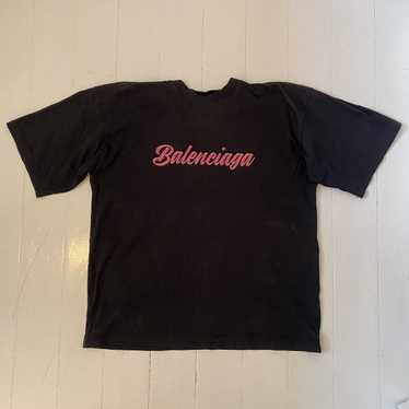 Balenciaga back logo tee Gem