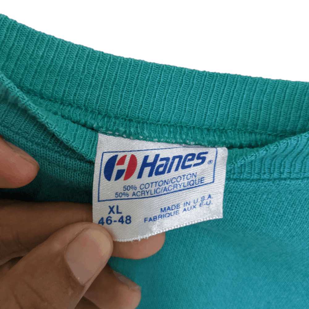 1990x Clothing × Hanes × Vintage Vintage 80's HAN… - image 8