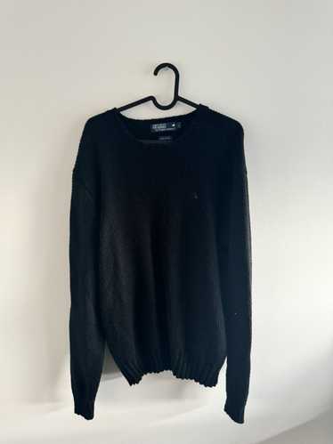 Polo Ralph Lauren Polo Knit Sweater - Black/Purple