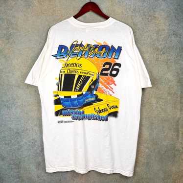 NASCAR × Vintage VTG 90s Nascar Big Print T Shirt… - image 1