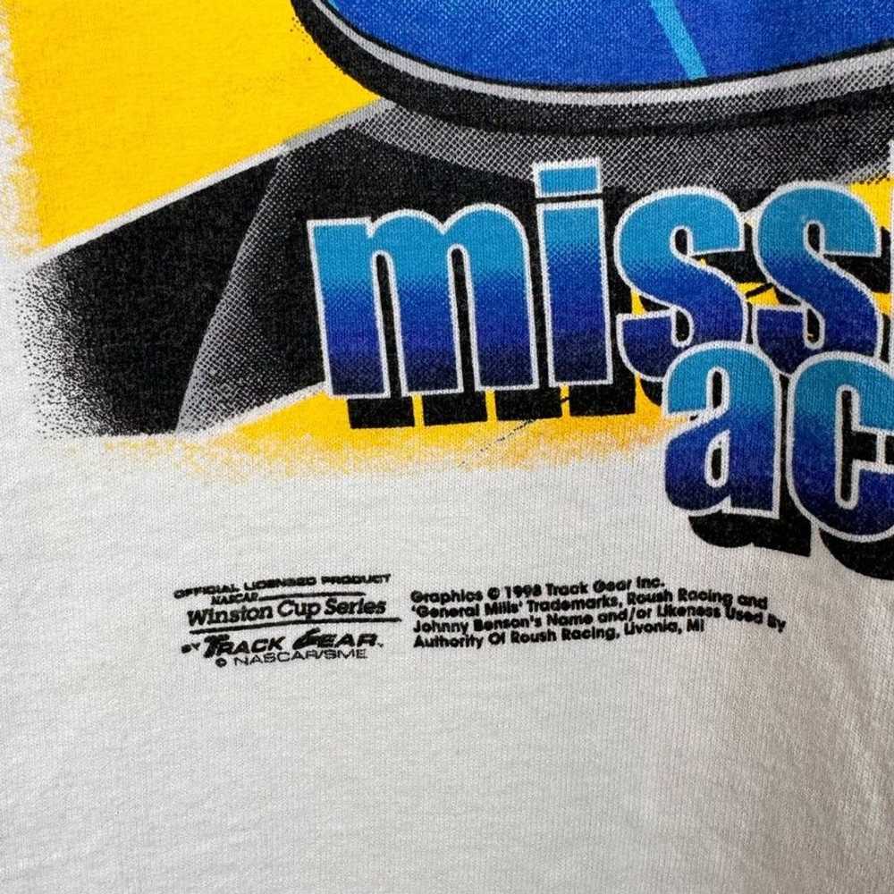 NASCAR × Vintage VTG 90s Nascar Big Print T Shirt… - image 4