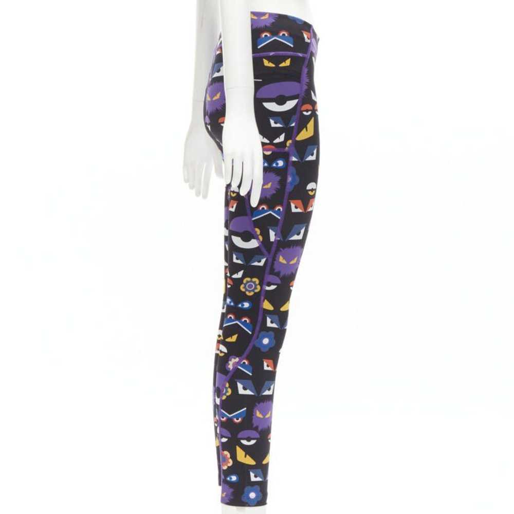 Fendi FNEDI Monster Bug Eye black graphic print A… - image 4