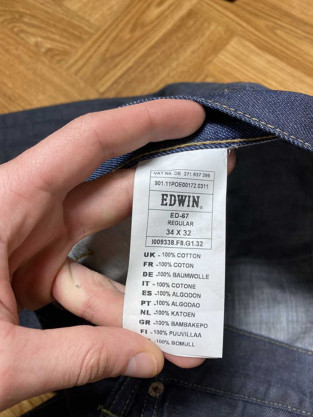 Edwin × Japanese Brand × Jean Vintage Edwin ED-67… - image 11