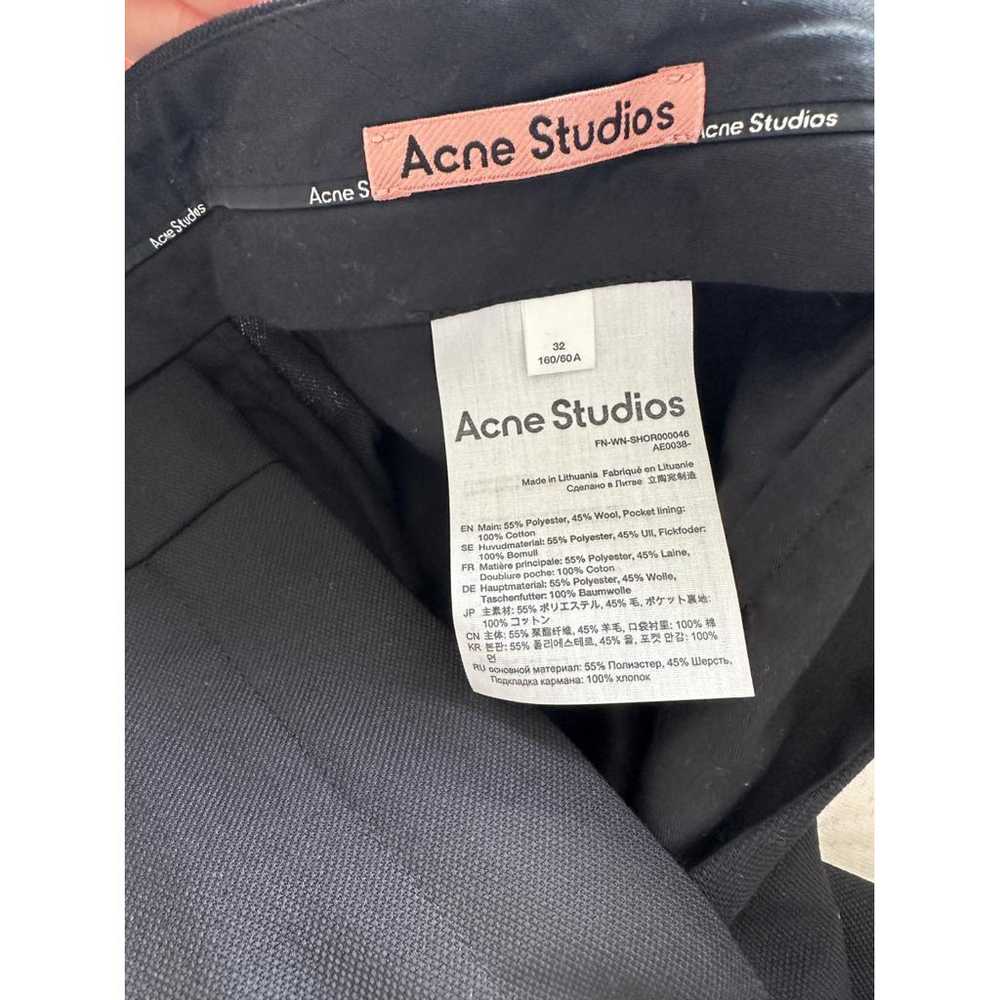 Acne Studios Wool shorts - image 3