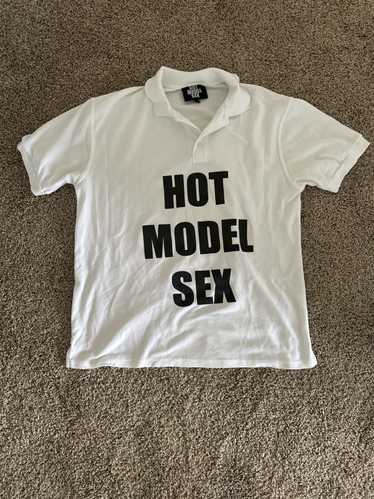 Hot Model Sex Hot model sex polo shirt - image 1