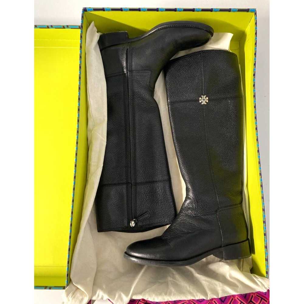 Tory Burch Leather riding boots - image 3