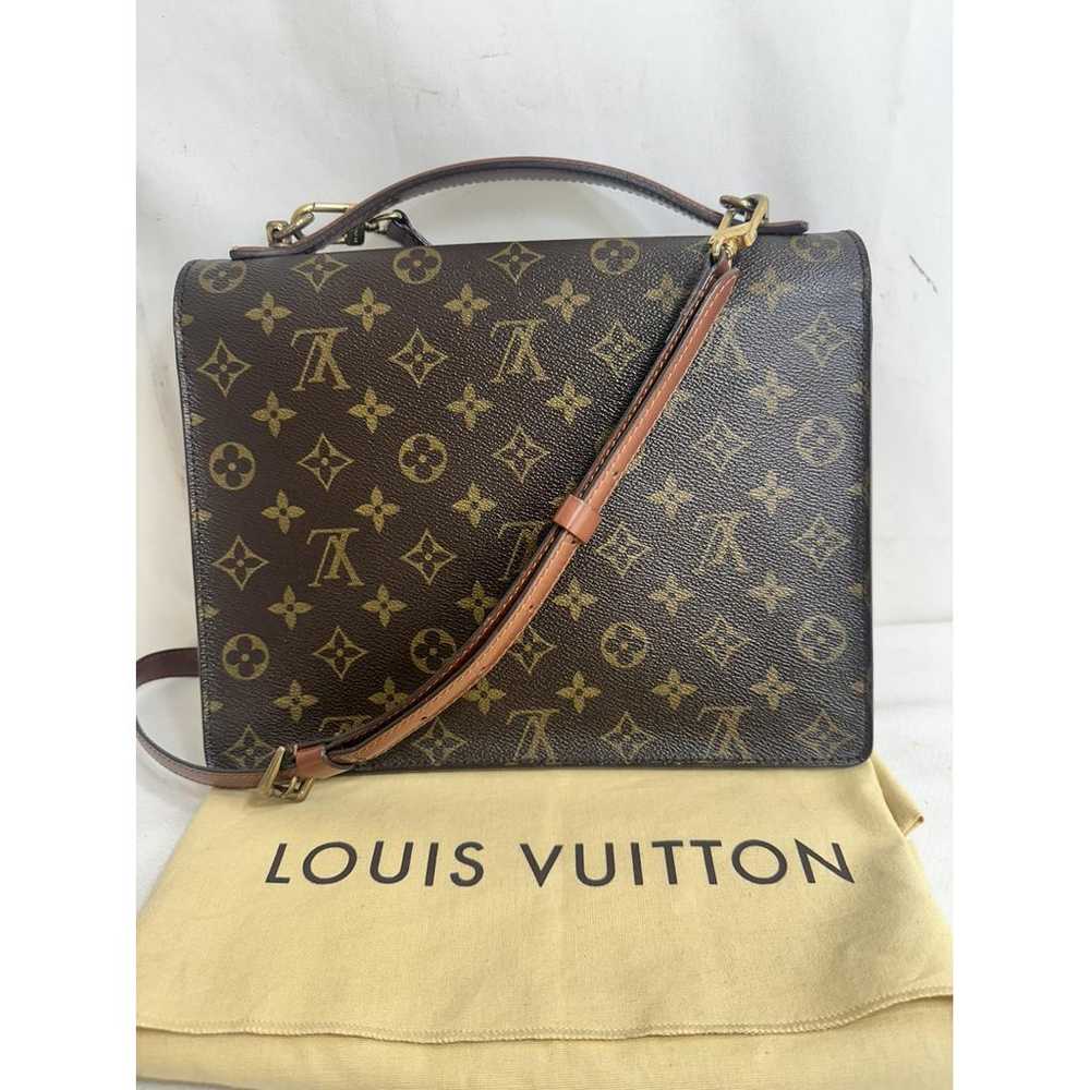 Louis Vuitton Monceau leather handbag - image 2